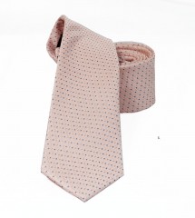                    NM slim szövött nyakkendő - Púder pöttyös Aprómintás nyakkendő